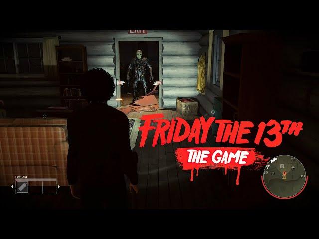 Friday the 13th The Game - Jason really out to get me! (PS4)(2021)