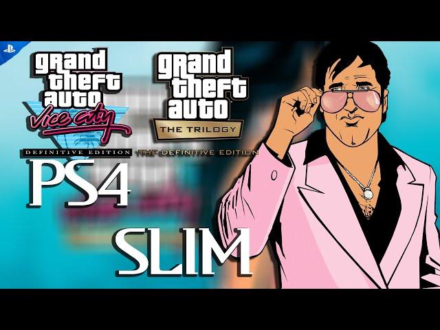 GTA: Vice City Definitive Edition PS4 Slim Gameplay