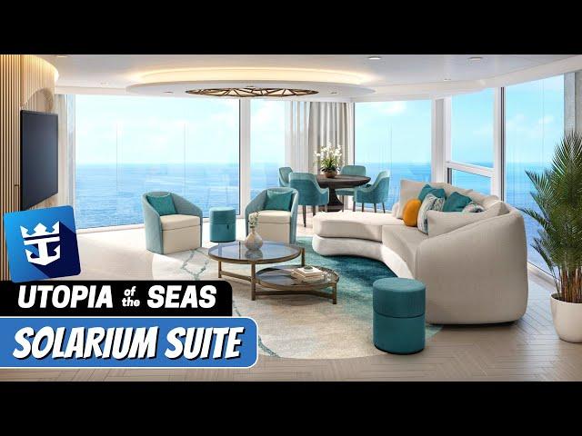 Utopia of the Seas | Solarium Suite Full Walkthrough Tour | Royal Caribbean | 2024 | 4K