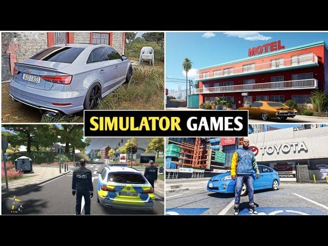 TOP 5 NEW SIMULATOR GAMES FOR ANDROID || BEST SIMULATOR GAMES 2024