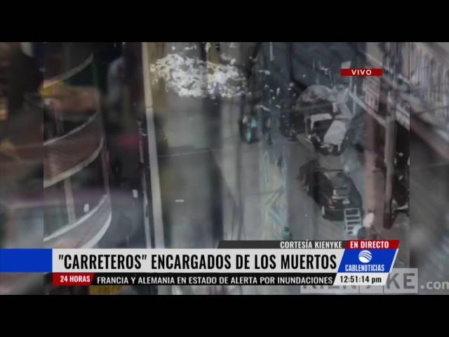 Video muestra cómo los 'Sayayines' sacaban los muertos del Bronx