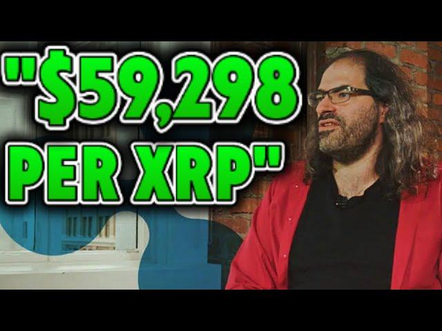 Ripple CEO explains $59,298 an XRP Price Analysis!