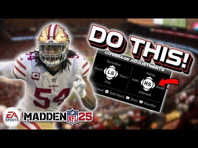 LOCKDOWN ZONE DEFENSE IN MADDEN 25! - Madden Tips and Tricks