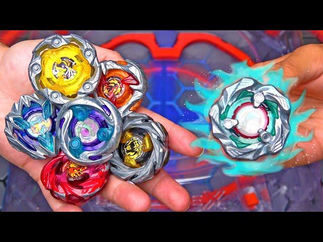 WHALE WAVE vs ALL UX BEYS Beyblade X ベイブレードエックス