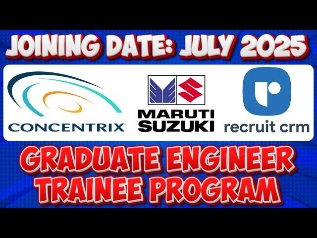  Graduate Engineer Trainee 2025-26 Program – Kickstart Your Tech Career!