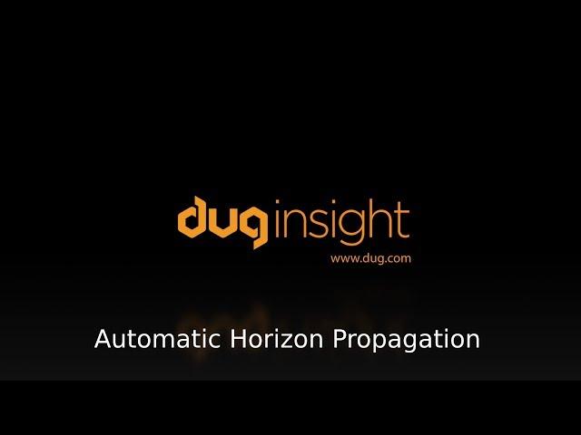 DUG Insight: Automatic Horizon Propagation