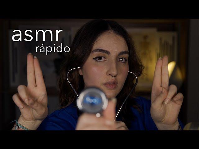 asmr en español - TEST de nervios CRANEALES - ASMR para dormir profundo *rápido*