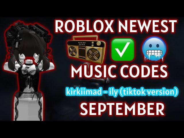 Roblox Music Codes/IDs (September 2024) *WORKING* ROBLOX ID