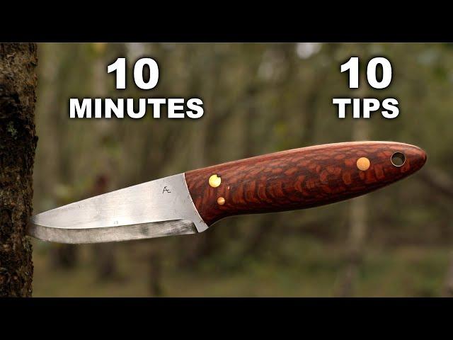 10 Wilderness Bushcraft & Survival Tips in 10 Minutes