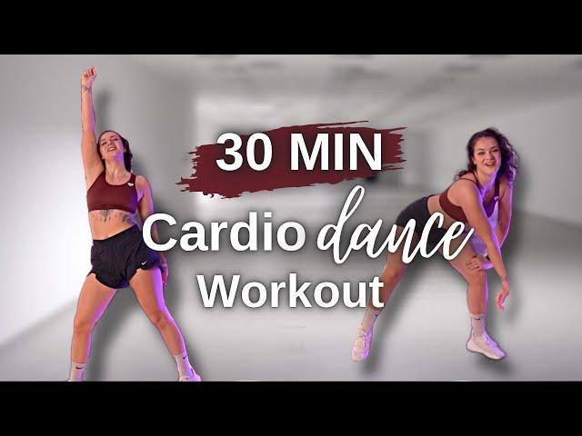 30 MIN CARDIO DANCE Workout  burn 320 CALORIES | All Standing | All Levels | Full Body Fat Burn