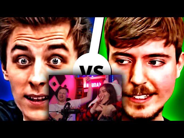 ВЛАД А4 vs MrBEAST | РЕАКЦИЯ на telblog.net