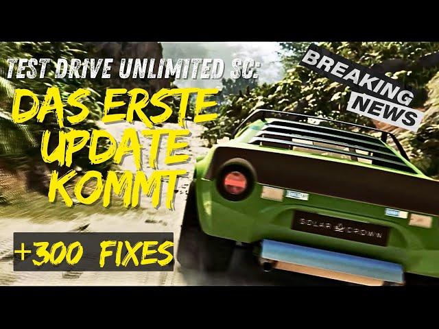 Test Drive Unlimited SC - Der erste große Patch kommt | +300 Fixes, KI Balancing, Grafik und mehr!