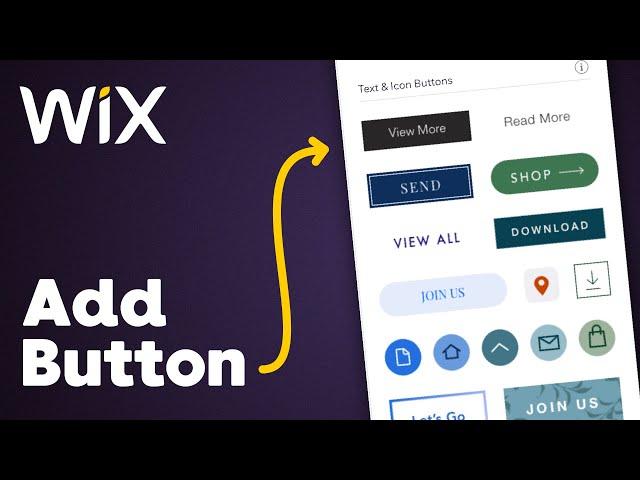 How to Add a Button on Wix