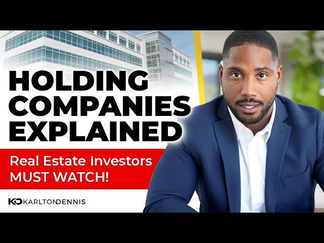 The Best Way to PROTECT Your Assets! | LLC Holding Company for Real Estate