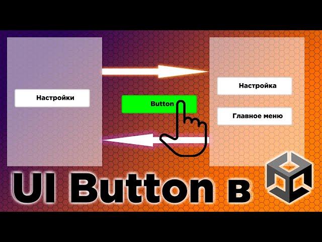 UI Button Unity [Нажатие на кнопку в юнити, быстрое создание главного меню]