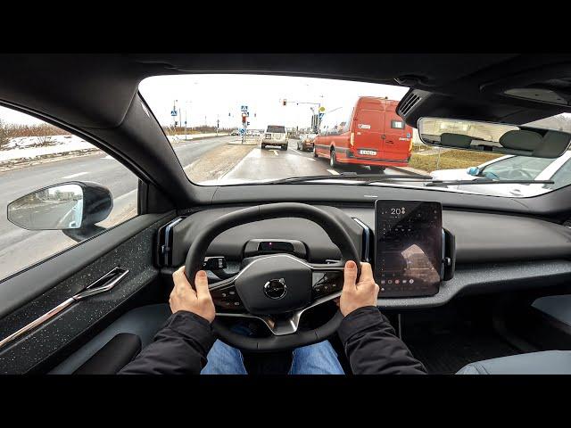 2024 Volvo EX30 POV Test Drive @DRIVEWAVE1