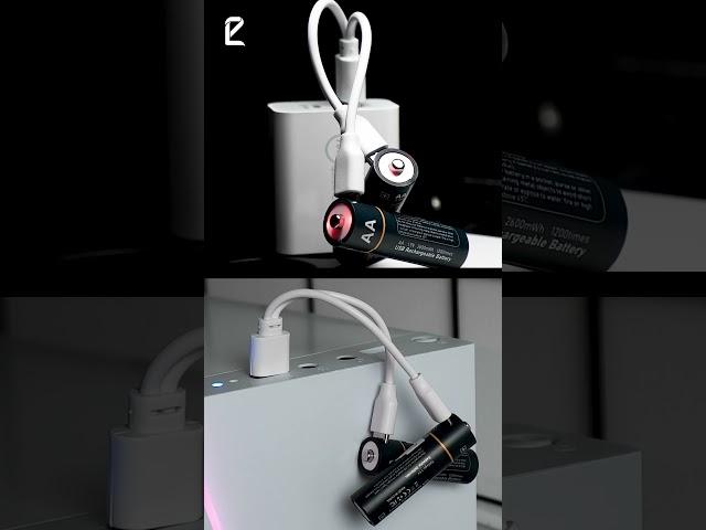 Эффективная Зарядка: Батарейки 2600мАч + Type-C