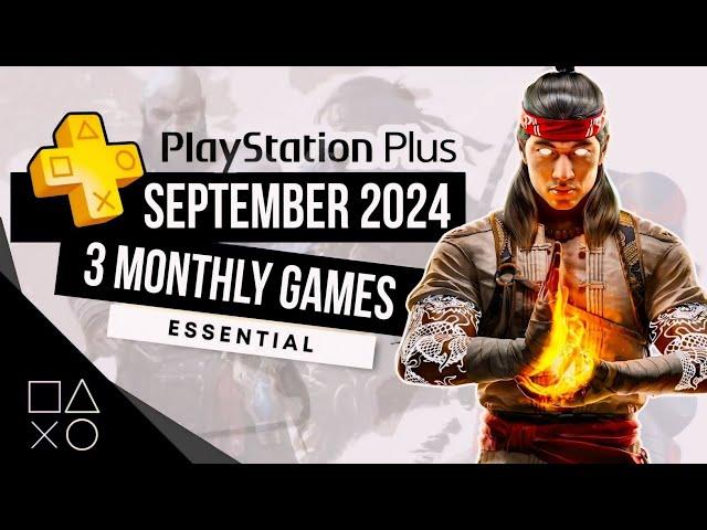 PlayStation Plus Essential September 2024 Monthly Games | PS Plus September 2024