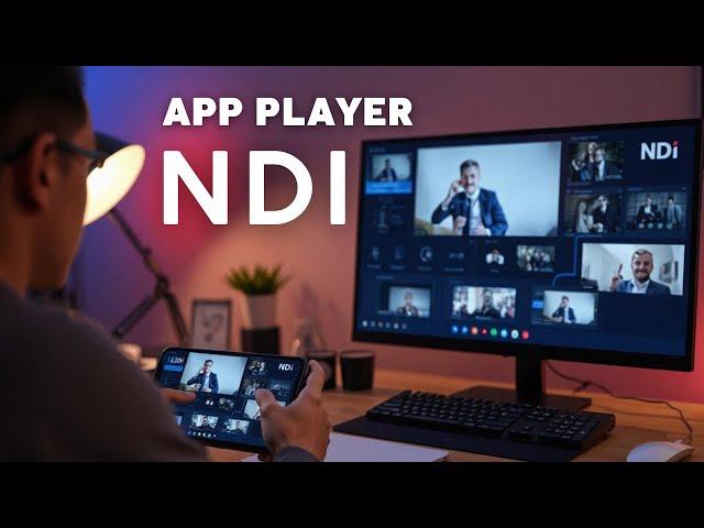 Como ter um Monitor de Retorno NDI através de um App (Android).