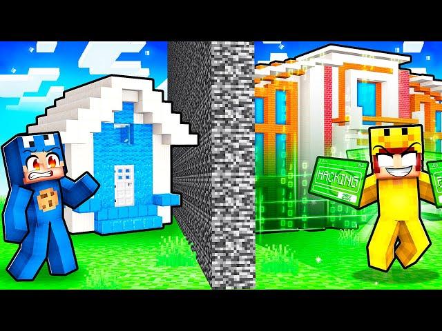 Ik SPEEL VALS Met //HACK In Een BOUW WEDSTRIJD! (Minecraft)