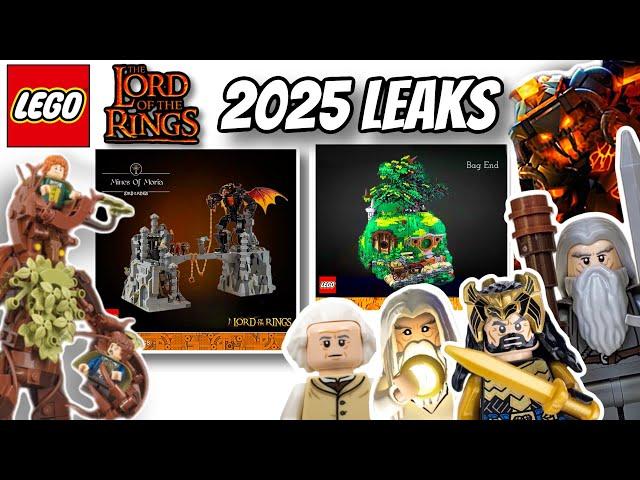 Lego Lord of the Rings 2025 Leaks Smaller Sets REVEALED