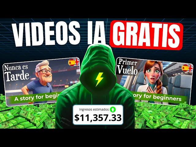 Crea un Canal de YouTube Automatizado con IA GRATIS y Gana 10,000€ al Mes