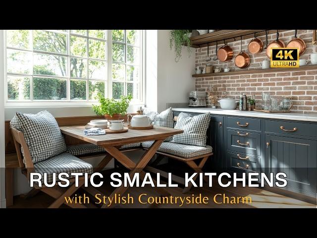 The Essentials of Rustic Small Kitchens: Maximizing Space with Stylish Countryside Charm