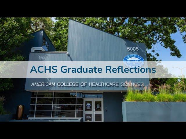 ACHS 2024 Graduate Reflections