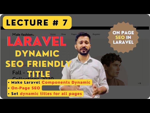 How to add dynamic page title in Laravel|  SEO optimized title| Dynamic meta tags in Laravel