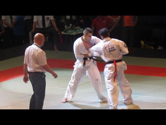 IFK 5th World Tournament Karate knockdown - Catalin Mocanu VS Mohammad Asadi amin