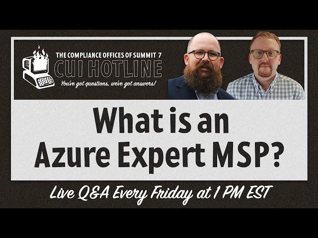 What is an Azure Expert MSP?