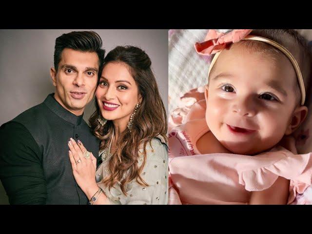 First time Bipasha Basu revealed her baby girl Devi Basu's face with Karan singh Grover.