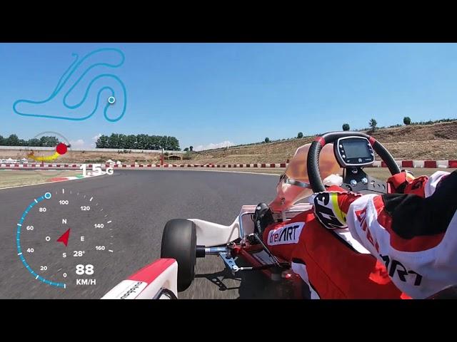 Franciacorta karting track - Birel ART - Iame OK Senior