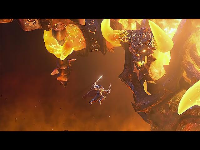 Heroes of the Storm - Ragnaros "By fire be purged!" in all languages.