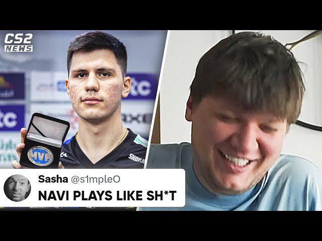 S1MPLE HATES NAVI ON STREAM LIVE! B1T SHOCKS THE WORLD! EWC CS REVIEW