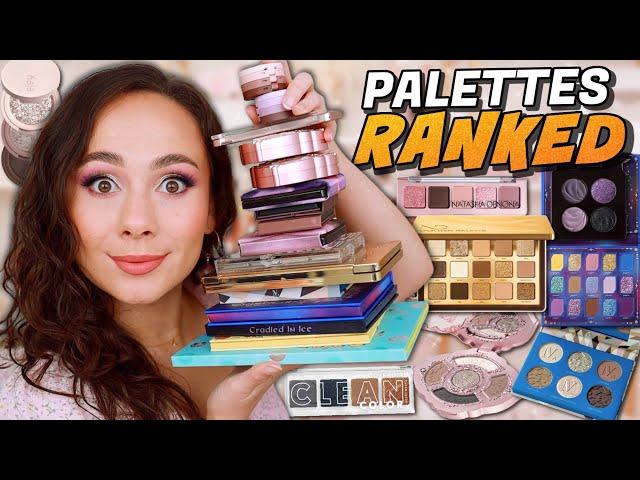 RANKING EVERY NEW EYESHADOW PALETTE OF 2024 FROM WORST TO BEST! MAY-SEPTEMBER PALETTES!