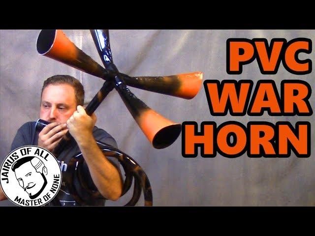 PVC WAR HORN - Test Build