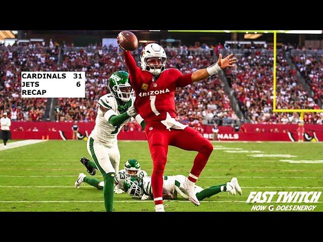 Cardinals Embarrass The Jets 31-6