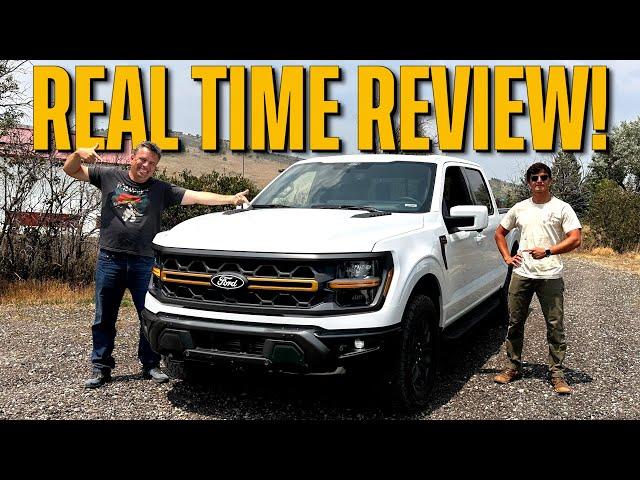 Real Time Review: New 2024 Ford F-150 Tremor Off-Road in Andre’s Pit