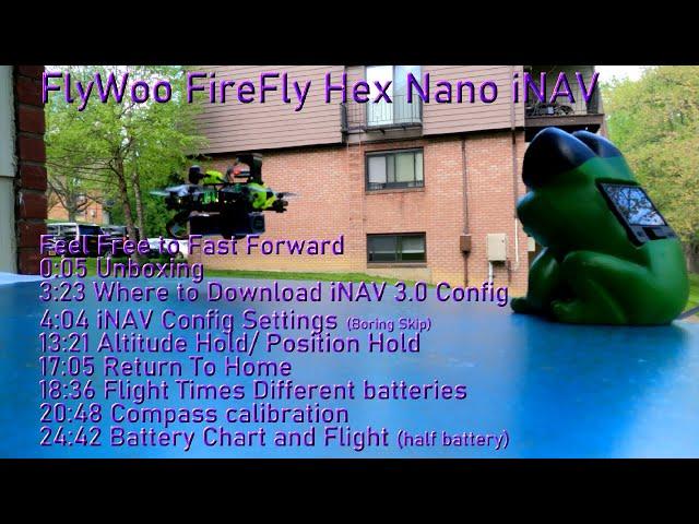 Flywoo FireFly Hex iNAV Review and I Like it