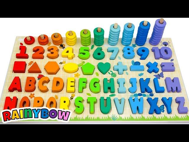 Kids Mega Activity Puzzle with ABC, Numbers, Counting & Shapes