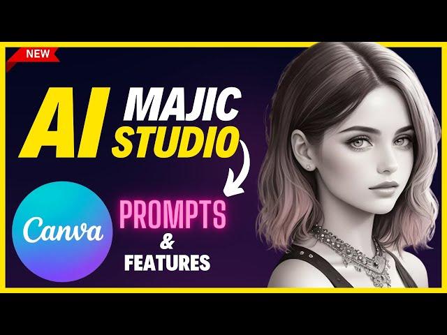 Canva AI Powered Magic Studio - Crash Course (2024)