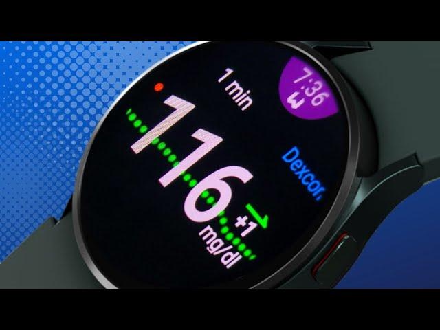 The 2 Simple apps I use to view Dexcom from my GALAXY WATCH.