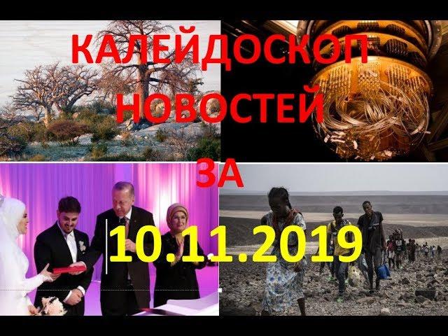 Калейдоскоп новостей за 10.11.2019