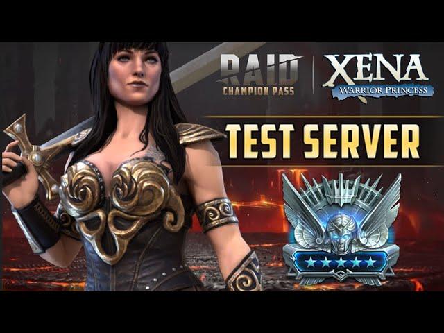 RAID: ЗЕНА-КОРОЛЕВА ВОИНОВ ️ ТОП PVP ИМБА  (ГАЙД/ОБЗОР) ЗБТ | Xena: Warrior Princess 