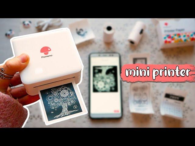 Phomemo Mini Thermal Printer  M02 Pro - Unboxing and Review | no ink