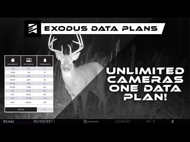 Exodus Cell Camera Data Plans Explained! Shared Data Plans