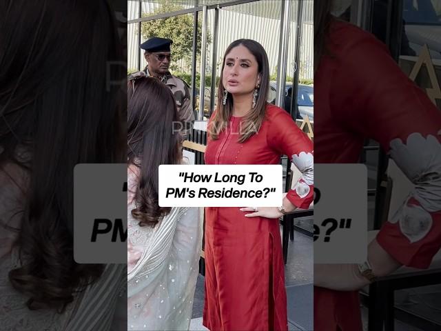 Kareena Kapoor Khan Can't WAIT To Reach PM Narendra Modi's Residence | #shorts #pmmodi #bollywood