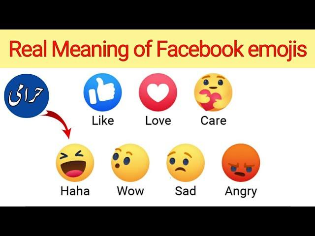 Real meaning of facebook emojis|Facebook emoji meanings