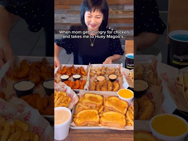 When mom gets hungry for chicken and takes me to Huey Magoo’s… #food #eating #HueyMagoos